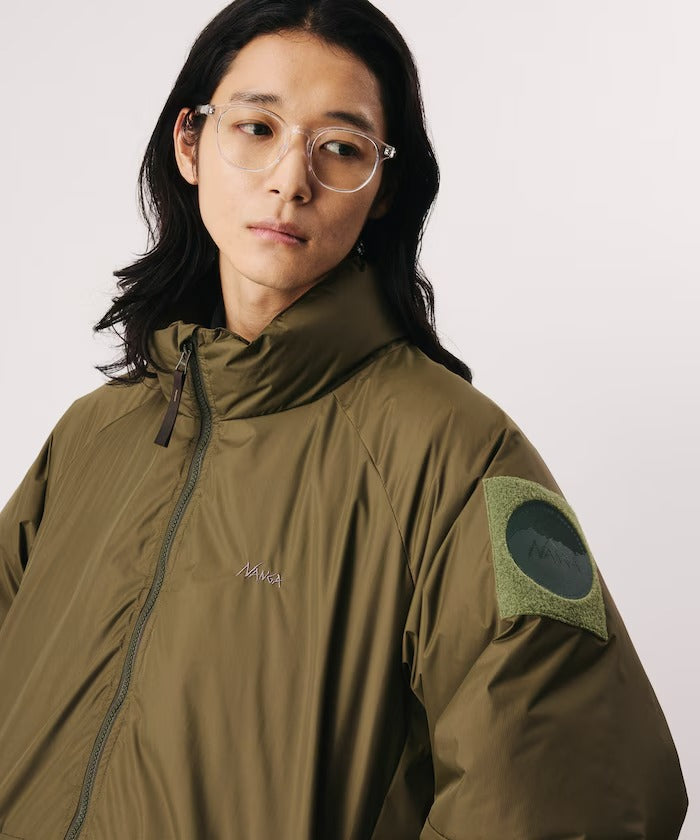 NANGA × FREAK'S STORE／男裝 日本製 立領鋪棉 羽絨外套（日本聯名限定）