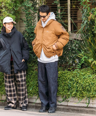 NANGA × FREAK'S STORE／男裝 立領鋪棉 羽絨外套（日本聯名限定）