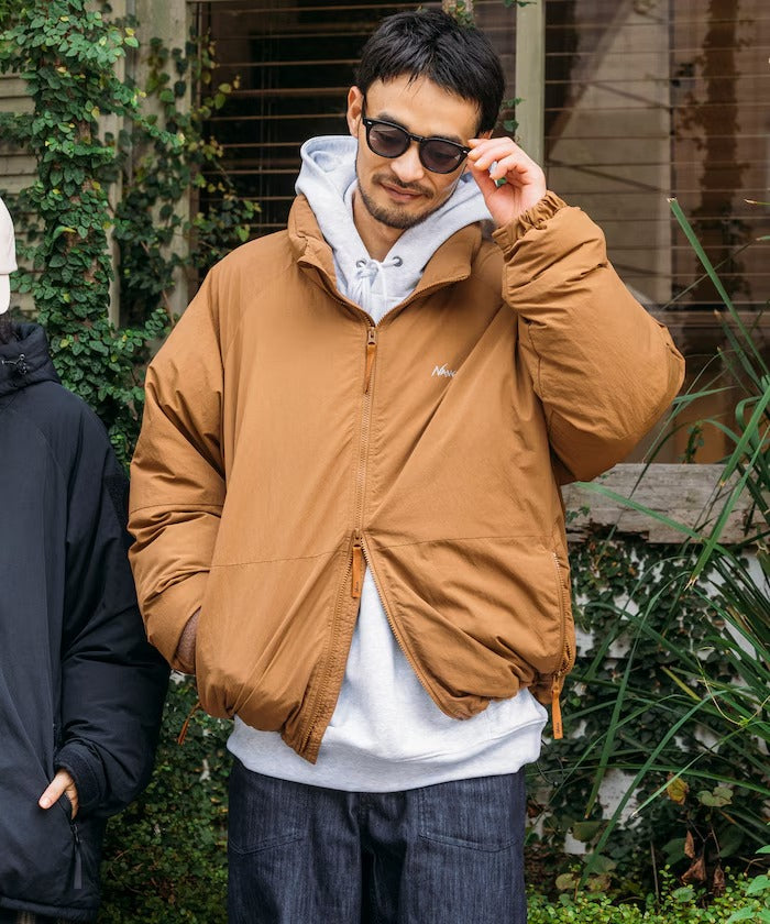 NANGA × FREAK'S STORE／男裝 立領鋪棉 羽絨外套（日本聯名限定）