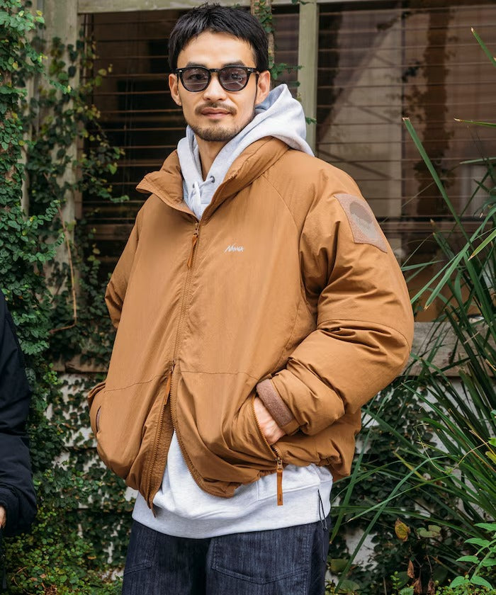 NANGA × FREAK'S STORE／男裝 立領鋪棉 羽絨外套（日本聯名限定）