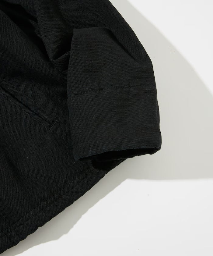 FREAK'S STORE／燈芯絨 拼接 鋪棉短版外套