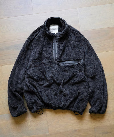 FREAK'S STORE／長毛刷毛半開襟衫