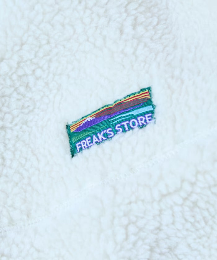 FREAK'S STORE／雙面穿 刷毛立領外套