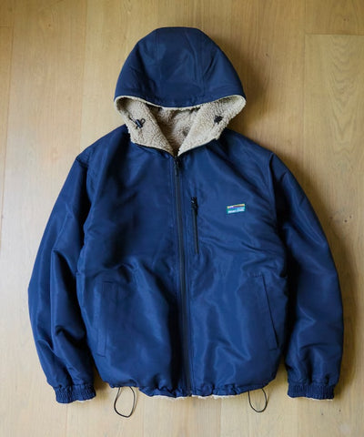 FREAK'S STORE / 雙面穿鋪毛連帽外套（一點式織標）