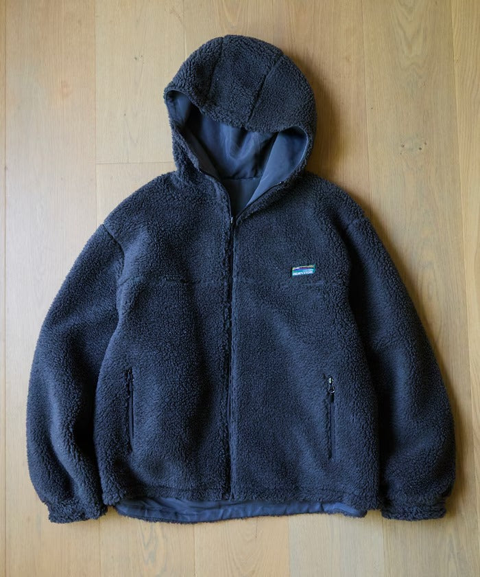 FREAK'S STORE / 雙面穿鋪毛連帽外套（一點式織標）