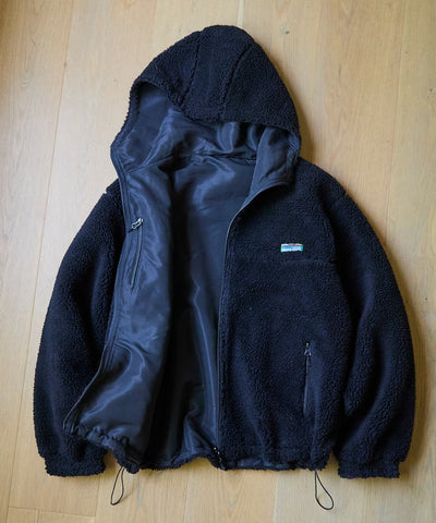 FREAK'S STORE / 雙面穿鋪毛連帽外套（一點式織標）