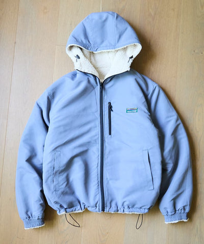 FREAK'S STORE / 雙面穿鋪毛連帽外套（一點式織標）