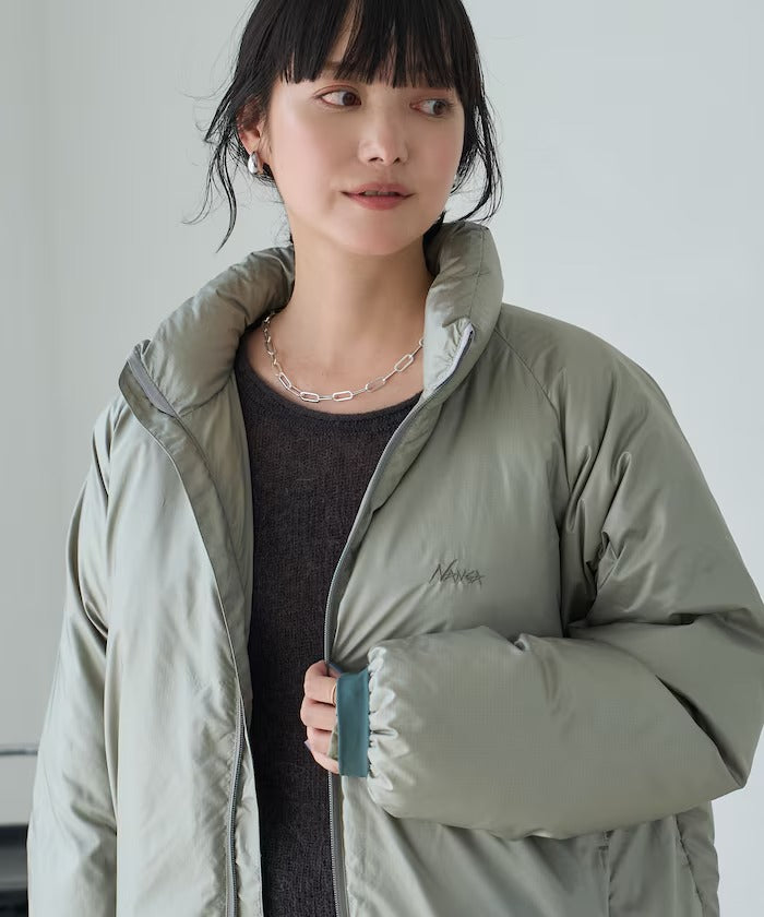 NANGA × FREAK'S STORE／女裝 防撕裂 立領羽絨外套 （日本聯名限定）