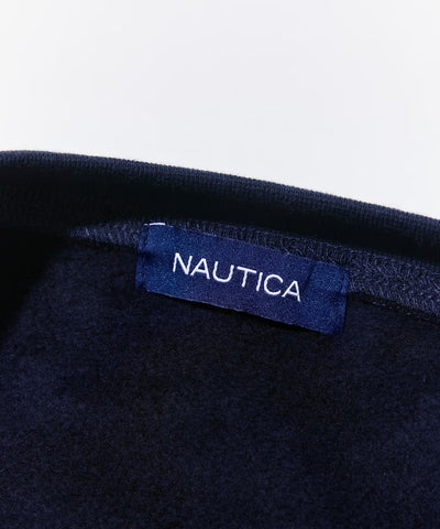 NAUTICA / NYC 印花刺繡圓領厚棉 圓領衫