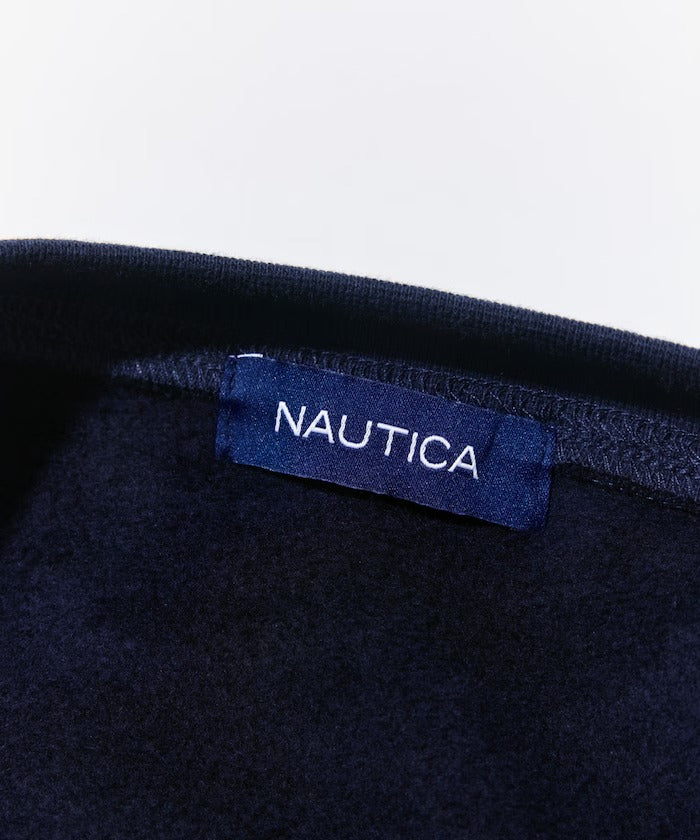 NAUTICA / NYC 印花刺繡圓領厚棉 圓領衫