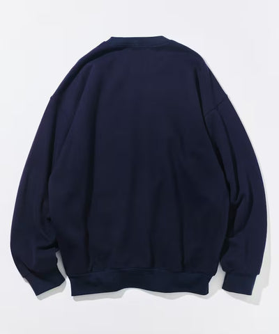 NAUTICA / NYC 印花刺繡圓領厚棉 圓領衫