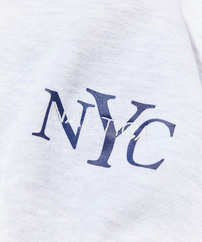 NAUTICA / NYC印花刺繡連帽拉鍊外套
