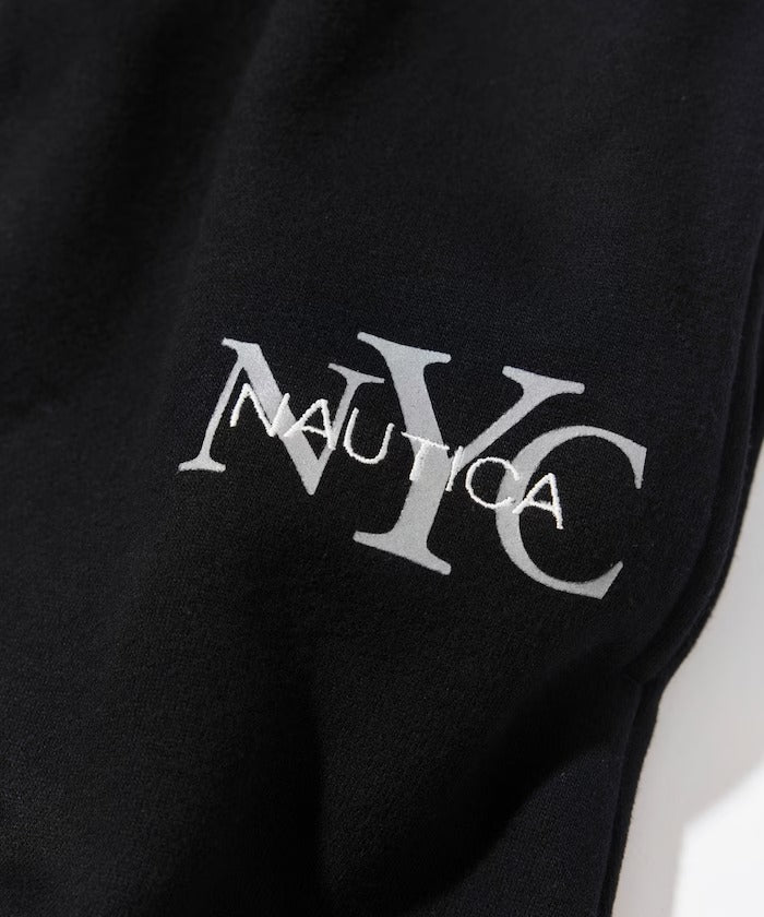 NAUTICA / NYC刺繡刷毛運動長褲