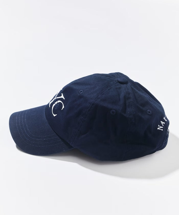 NAUTICA / NYC刺繡標誌斜紋棒球帽