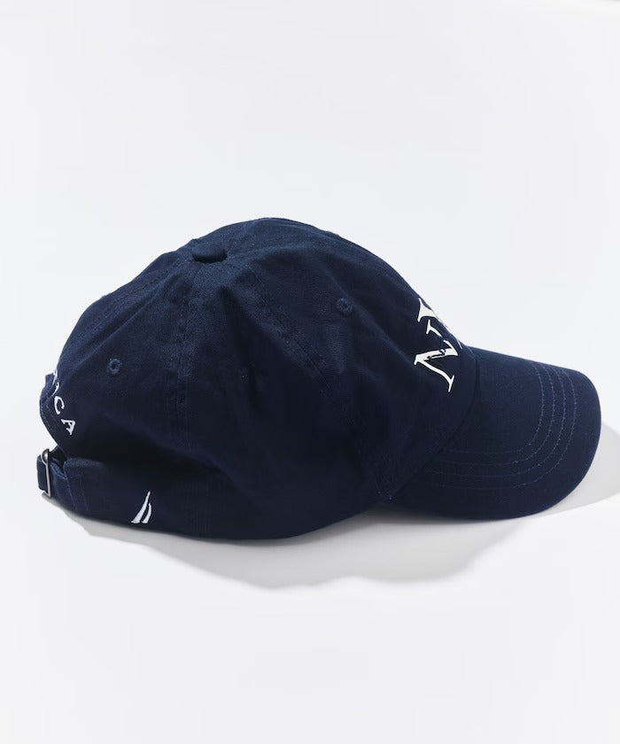 NAUTICA / NYC刺繡標誌斜紋棒球帽