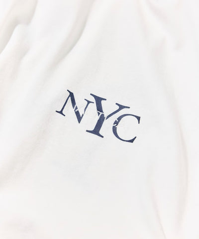 NAUTICA / NYC 印花刺繡圓領T恤
