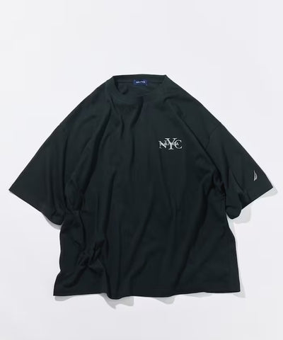 NAUTICA / NYC 印花刺繡圓領T恤
