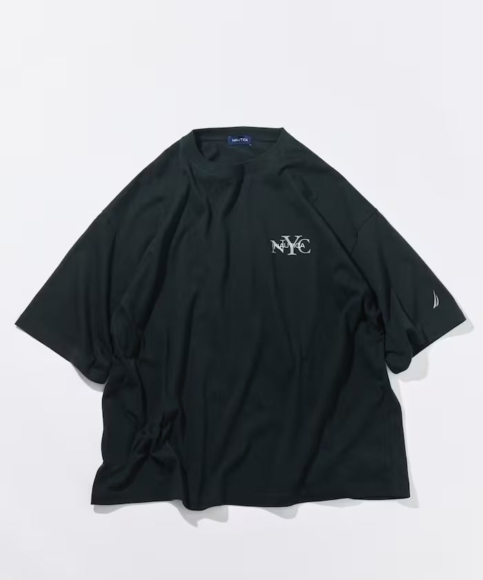 NAUTICA / NYC 印花刺繡圓領T恤