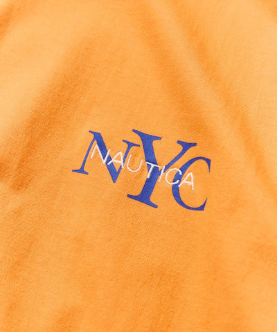 NAUTICA / NYC 印花刺繡圓領T恤