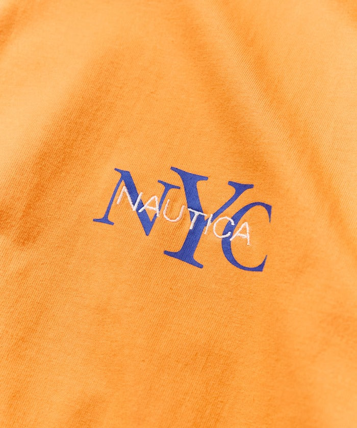 NAUTICA / NYC 印花刺繡圓領T恤