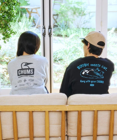 CHUMS × FREAK'S STORE／貓咪大嘴鳥圓領衫（日本聯名限定）