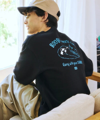 CHUMS × FREAK'S STORE／貓咪大嘴鳥圓領衫（日本聯名限定）