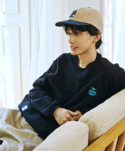 CHUMS × FREAK'S STORE／貓咪大嘴鳥圓領衫（日本聯名限定）
