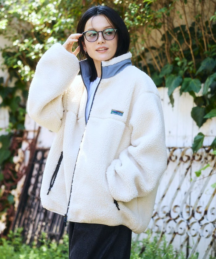 FREAK'S STORE／雙面穿 刷毛立領外套