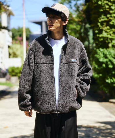 FREAK'S STORE／雙面穿 刷毛立領外套