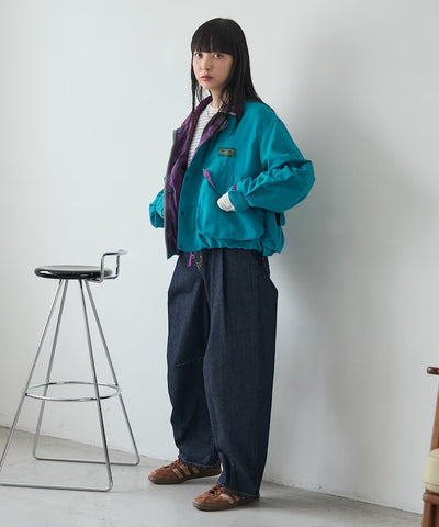 Foxfire × FREAK'S STORE／女裝 短版工裝尼龍外套 （日本聯名限定）