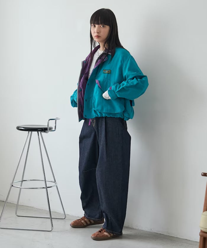Foxfire × FREAK'S STORE／女裝 短版工裝尼龍外套 （日本聯名限定）