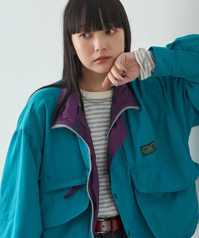 Foxfire × FREAK'S STORE／女裝 短版工裝尼龍外套 （日本聯名限定）