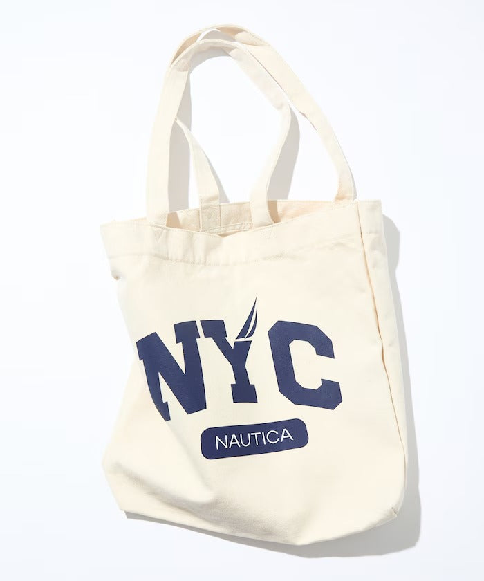 NAUTICA × 小浪次郎／攝影師聯名帆布托特包（日本聯名限定）