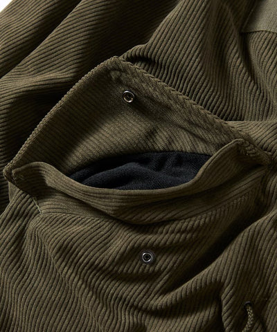 FREAK'S STORE / 燈芯絨 M65軍裝 連帽大衣外套