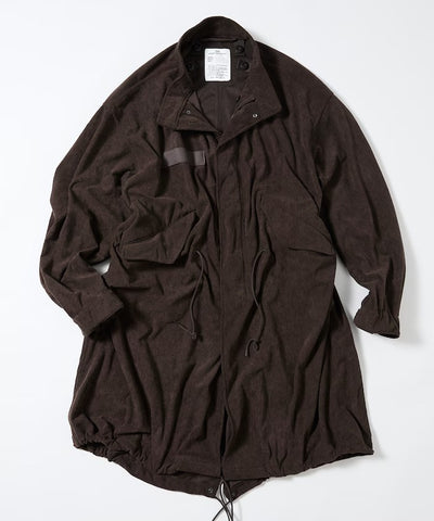 FREAK'S STORE / 燈芯絨 M65軍裝 連帽大衣外套