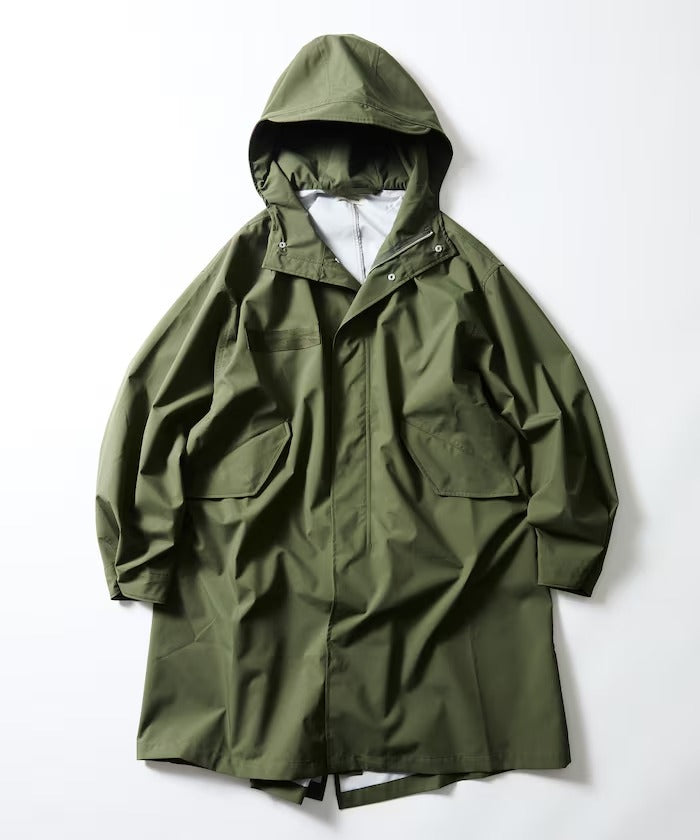 FREAK'S STORE / 撥水尼龍軍裝風衣外套