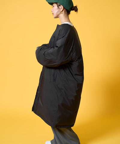 KELTY × FREAK'S STORE／女裝 鋪棉無領長版羽絨外套（日本聯名限定）