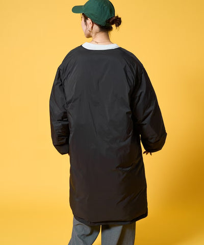 KELTY × FREAK'S STORE／女裝 鋪棉無領長版羽絨外套（日本聯名限定）