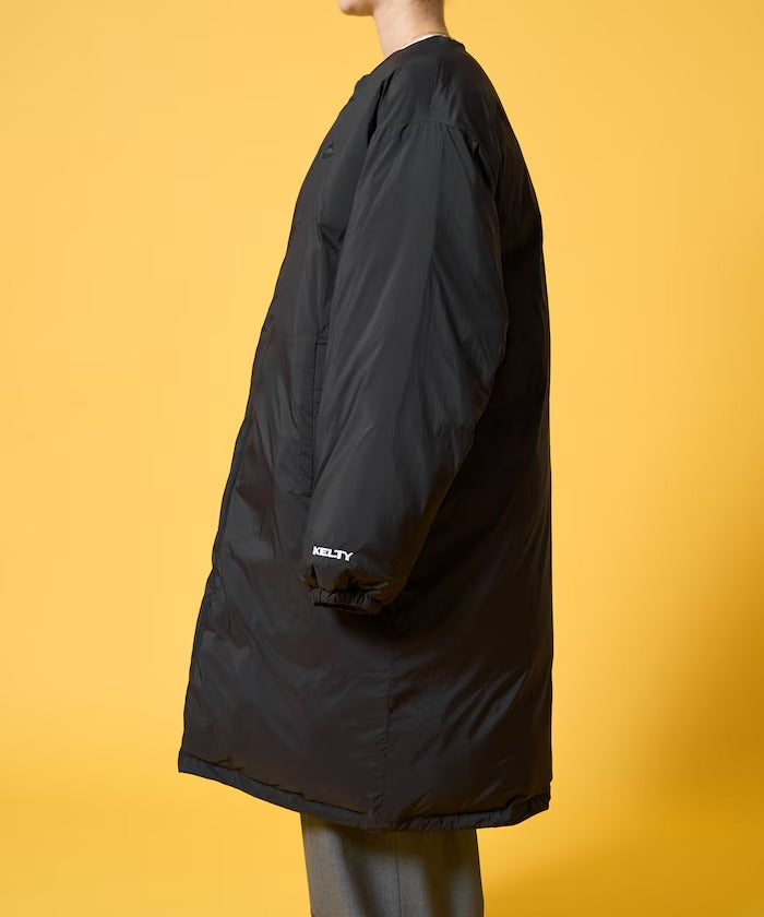 KELTY × FREAK'S STORE／女裝 鋪棉無領長版羽絨外套（日本聯名限定）