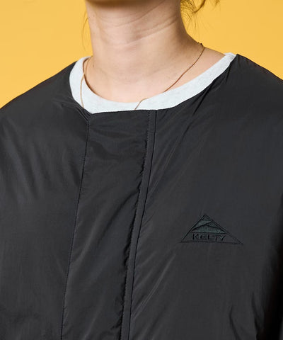 KELTY × FREAK'S STORE／女裝 鋪棉無領長版羽絨外套（日本聯名限定）