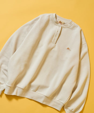 KELTY × FREAK'S STORE／女裝 亨利領 刷毛長袖T恤（日本聯名限定）