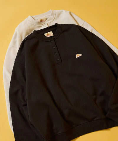 KELTY × FREAK'S STORE／女裝 亨利領 刷毛長袖T恤（日本聯名限定）