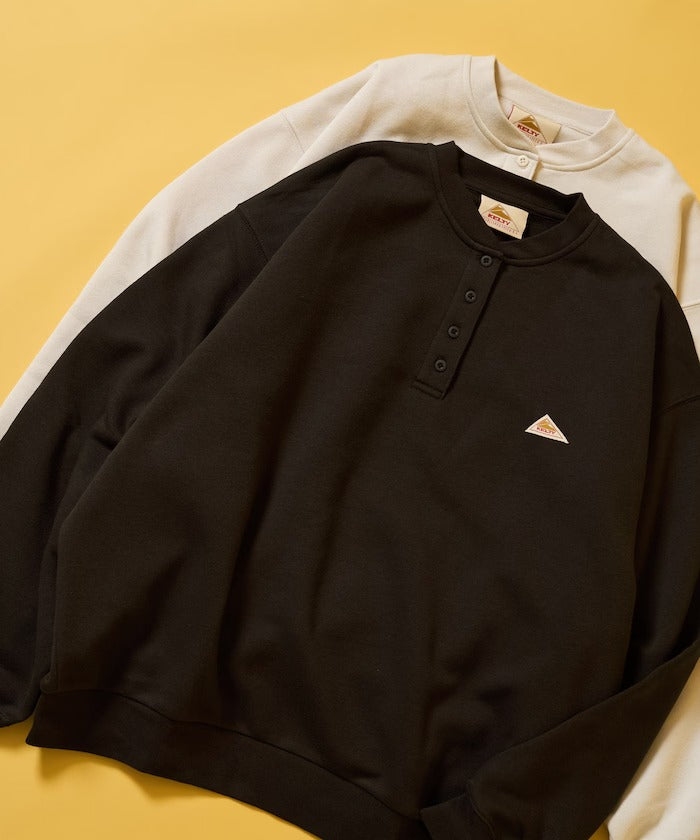 KELTY × FREAK'S STORE／女裝 亨利領 刷毛長袖T恤（日本聯名限定）