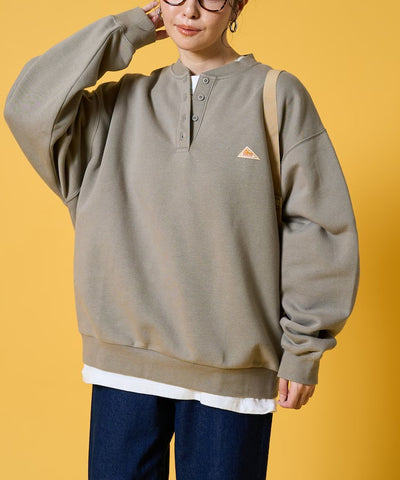 KELTY × FREAK'S STORE／女裝 亨利領 刷毛長袖T恤（日本聯名限定）