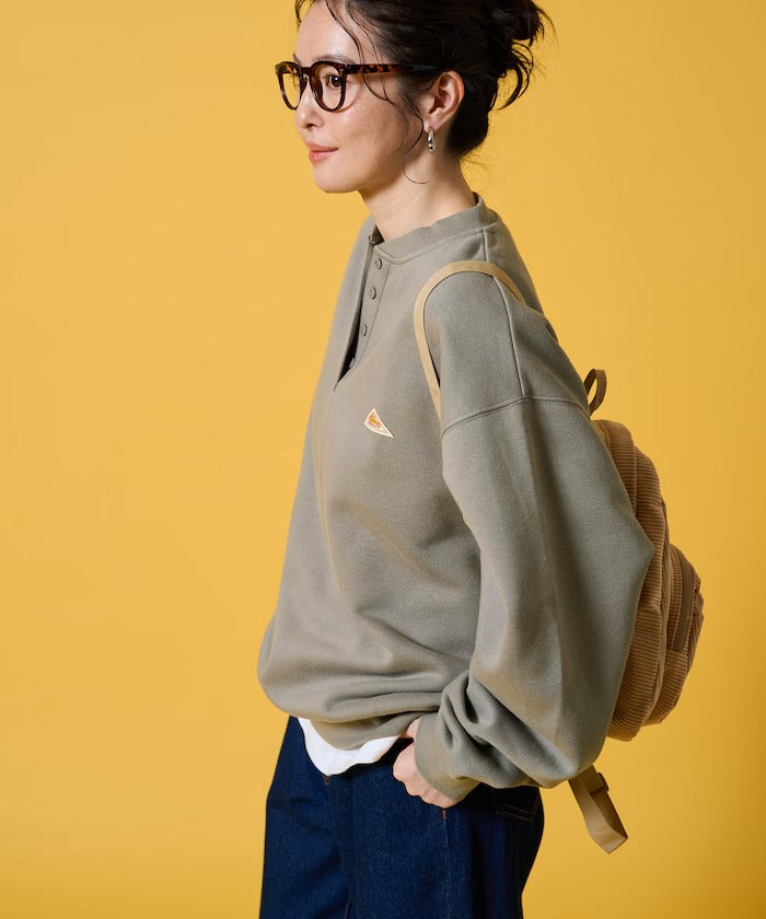 KELTY × FREAK'S STORE／女裝 亨利領 刷毛長袖T恤（日本聯名限定）