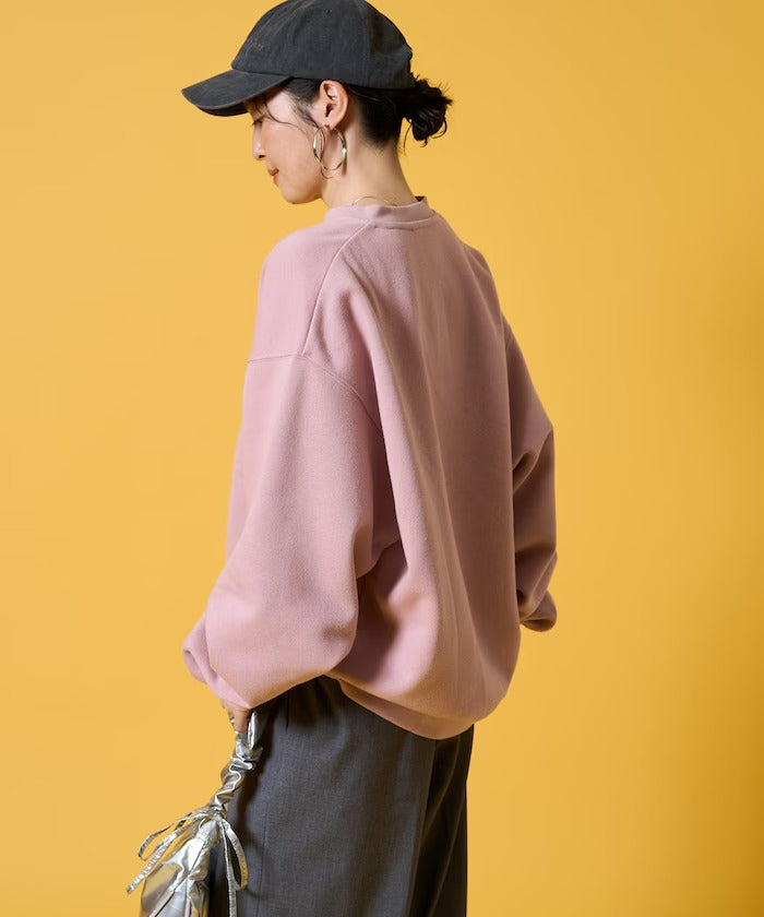 KELTY × FREAK'S STORE／女裝 亨利領 刷毛長袖T恤（日本聯名限定）