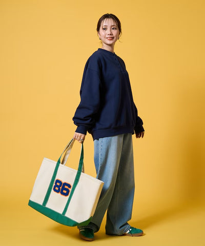 KELTY × FREAK'S STORE／女裝 亨利領 刷毛長袖T恤（日本聯名限定）