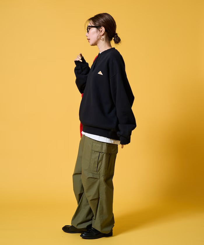 KELTY × FREAK'S STORE／女裝 亨利領 刷毛長袖T恤（日本聯名限定）