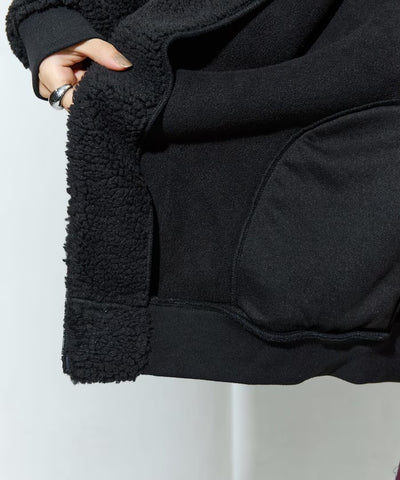 KELTY × FREAK'S STORE / 女裝 刷毛絨 連帽中長大衣外套（日本聯名限定）