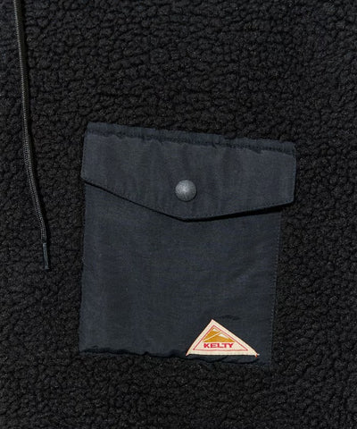 KELTY × FREAK'S STORE / 女裝 刷毛絨 連帽中長大衣外套（日本聯名限定）